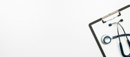 stethoscope on clipboard